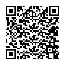 QR код за телефонен номер +12406548473