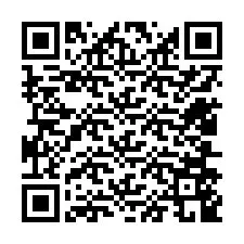 Código QR para número de telefone +12406549399