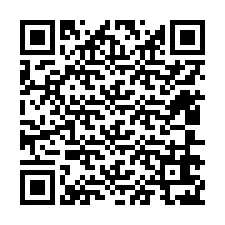 Código QR para número de teléfono +12406627801