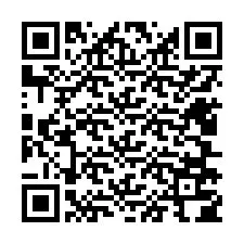 Código QR para número de telefone +12406704322