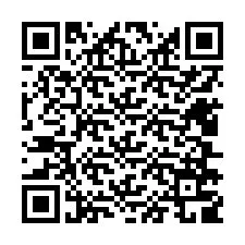 QR-код для номера телефона +12406709662