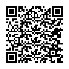 QR-код для номера телефона +12406709663