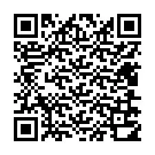 QR-code voor telefoonnummer +12406710086