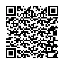 QR-Code für Telefonnummer +12406710454