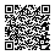 QR-koodi puhelinnumerolle +12406710580