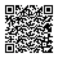 QR-code voor telefoonnummer +12406711002