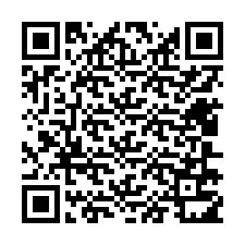 Codice QR per il numero di telefono +12406711156