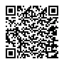 QR-code voor telefoonnummer +12406712898