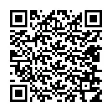 Código QR para número de teléfono +12406714596