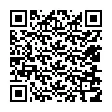 QR-код для номера телефона +12406716389