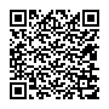 QR код за телефонен номер +12406717481