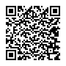 QR-code voor telefoonnummer +12406718532