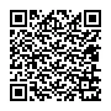 Kode QR untuk nomor Telepon +12406721448