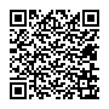 QR код за телефонен номер +12406763507