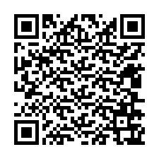 QR Code pour le numéro de téléphone +12406767560