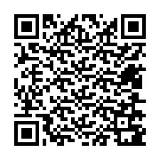 Kode QR untuk nomor Telepon +12406781187