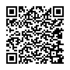 QR Code สำหรับหมายเลขโทรศัพท์ +12406781188