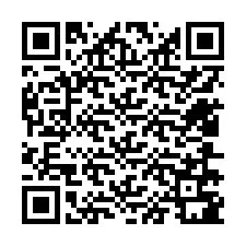 QR-Code für Telefonnummer +12406781189