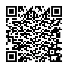 QR-koodi puhelinnumerolle +12406781194