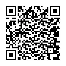 QR-код для номера телефона +12406836668