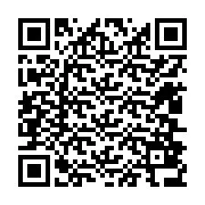QR-koodi puhelinnumerolle +12406836671