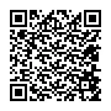 Kode QR untuk nomor Telepon +12406855719