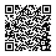 QR код за телефонен номер +12406862364