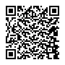 Kode QR untuk nomor Telepon +12406888071