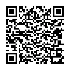 QR-код для номера телефона +12407011856