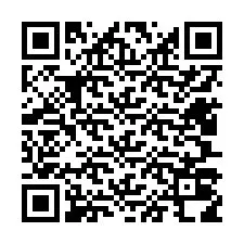 QR-код для номера телефона +12407018926