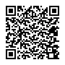 QR-kood telefoninumbri jaoks +12407040153