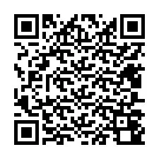 QR-code voor telefoonnummer +12407040242