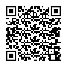 QR-koodi puhelinnumerolle +12407040806