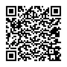 Código QR para número de telefone +12407041083