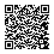 Kod QR dla numeru telefonu +12407042592