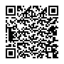 QR-Code für Telefonnummer +12407048116