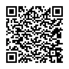 QR Code pour le numéro de téléphone +12407049981