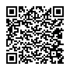 QR Code pour le numéro de téléphone +12407059768