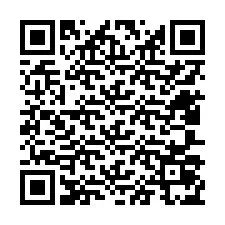 QR kód a telefonszámhoz +12407075308