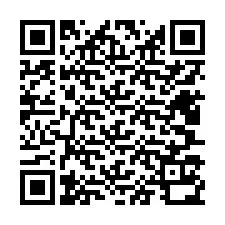 Código QR para número de telefone +12407130132