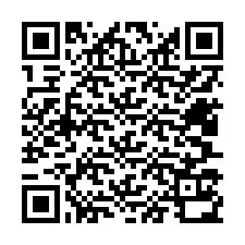 Kode QR untuk nomor Telepon +12407130133