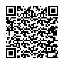 Kode QR untuk nomor Telepon +12407130136