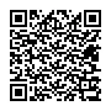 QR-koodi puhelinnumerolle +12407137027