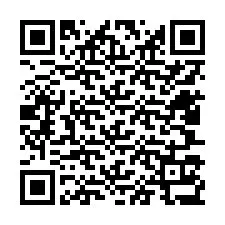 Kode QR untuk nomor Telepon +12407137028