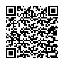 Kode QR untuk nomor Telepon +12407137029