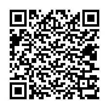 Codice QR per il numero di telefono +12407137033