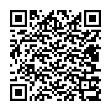 QR-koodi puhelinnumerolle +12407137036