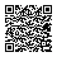 Código QR para número de telefone +12407137037