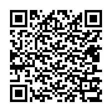 QR Code สำหรับหมายเลขโทรศัพท์ +12407137042