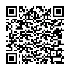 Kode QR untuk nomor Telepon +12407137046